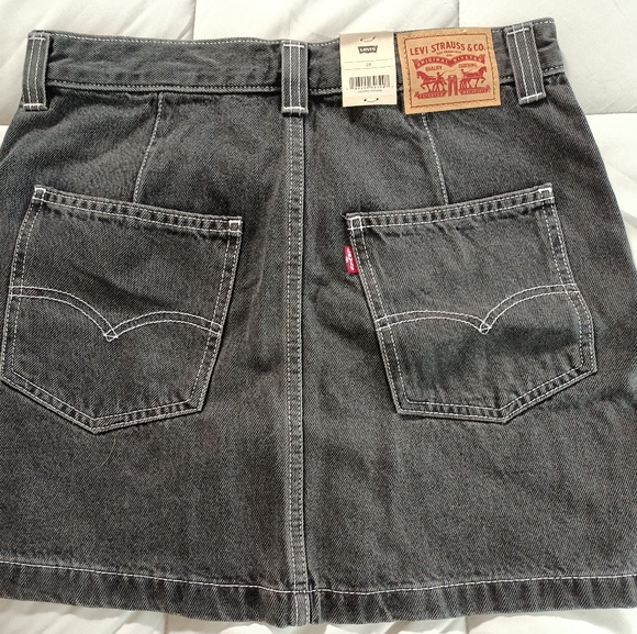 Levi's carpenter denim skirt 28 🆕🆕🆕 - Picture 8 of 11